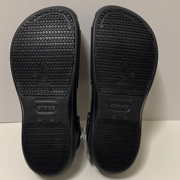 CROCS Bistro Work Clog Size 12 Men New with Tags  Black Clogs main image 16